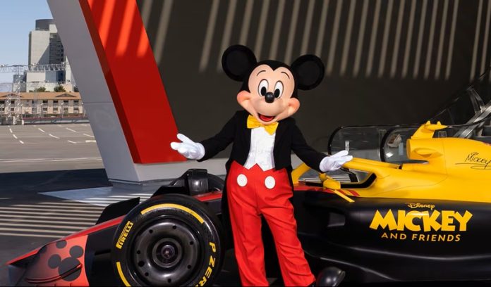 disney formula 1 mickey mouse