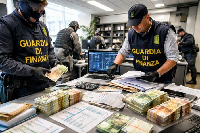 Raids în operațiuni financiare ilegale