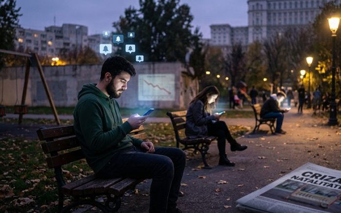 Telefoanele mobile și rețelele sociale, principalele cauze ale prăbușirii natalității