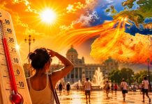 Temperaturi ridicate la final de mai sub influența unui dom de căldură venit din Africa