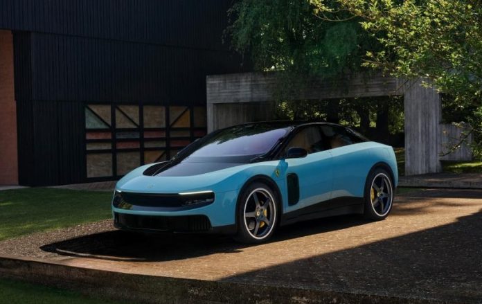 ferrari luce blue