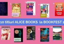 Cele mai apreciate titluri Alice Books la Bookfest 2026