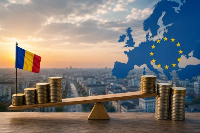 Echilibru economic și simboluri europene