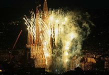 Turnul lui Isus Hristos, inaugurat la Sagrada Familia în prezența Papei Leon al XIV-lea (VIDEO)