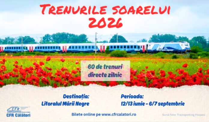 trenurile soarelui 2026