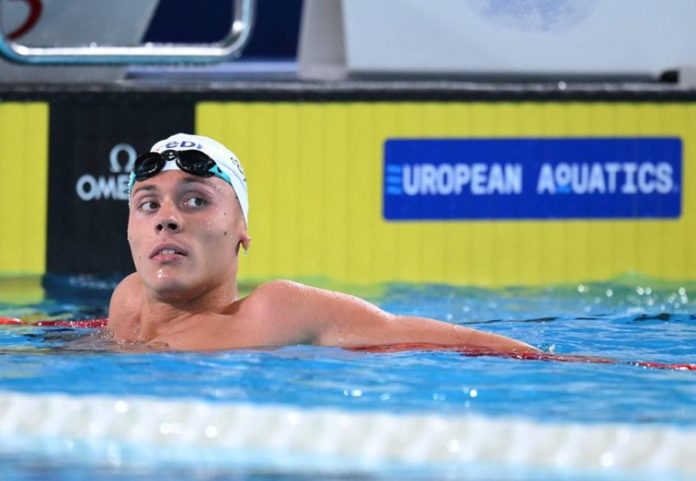 David Popovici, din nou campion european la 100 m liber. Al treilea titlu consecutiv și un record al competiției