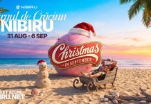 NIBIRU aduce primul Christmas in September pe litoralul românesc și prelungește vara până pe 6 septembrie