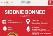 Sidonie Bonnec, jurnalistă și prezentatoare TV franceză, vine în România pentru lansarea romanului „Cântec de leagăn”